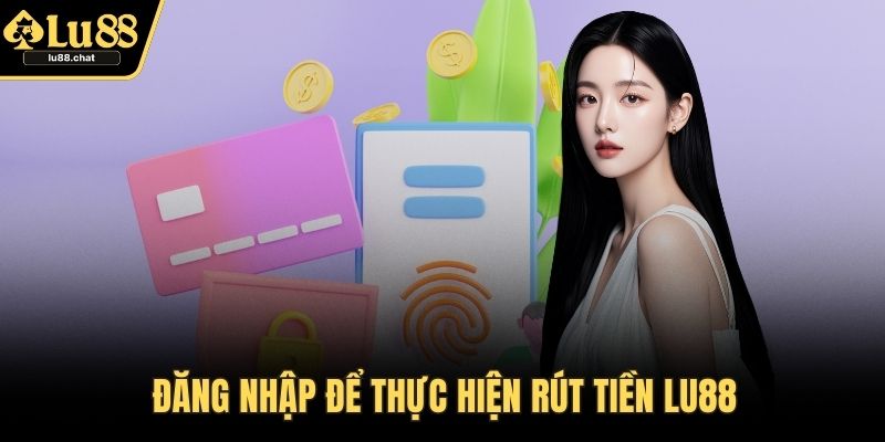 Đăng nhập để thực hiện rút tiền LU88